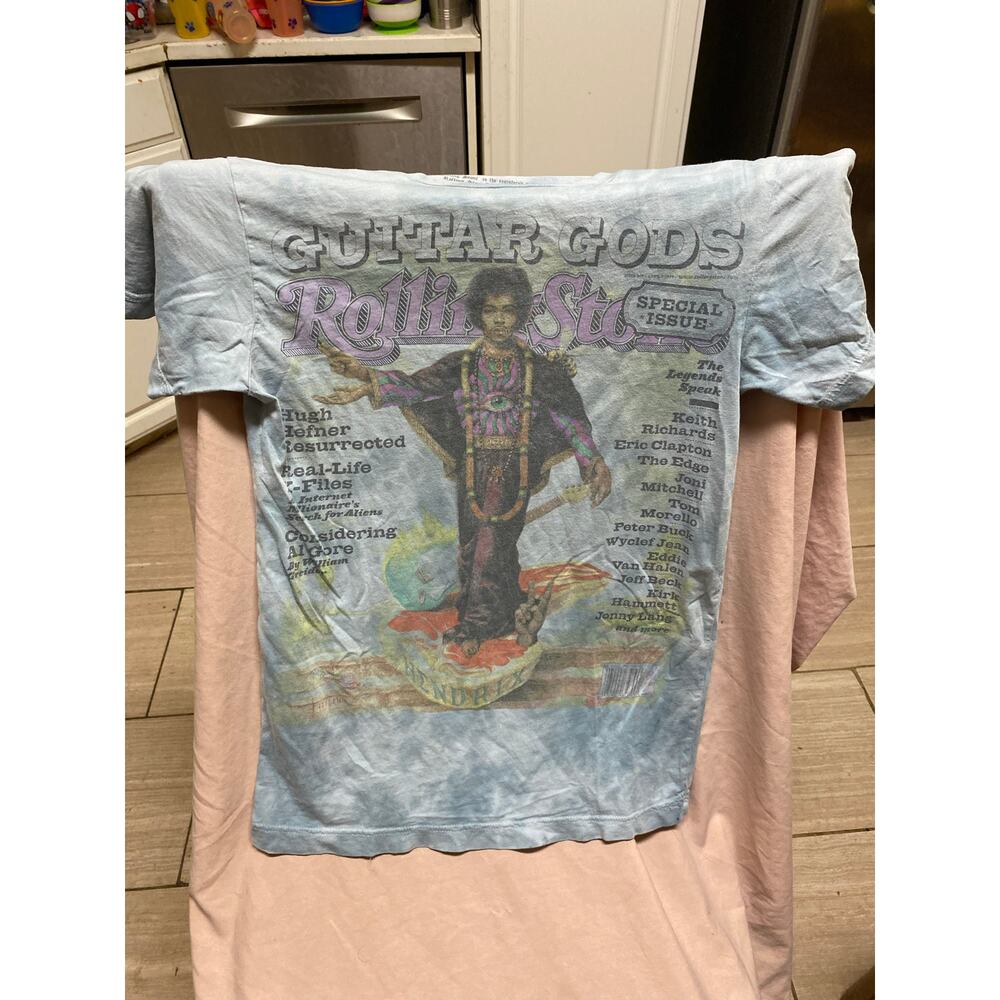 Guitar Gods Rolling Stone Magazine Shirt Size S